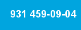 931 459-09-04 931 459-09-04